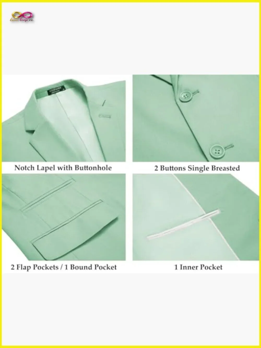 Linen Suit Set Regular Fit Lightweight Blazer Pants Casual Elegant